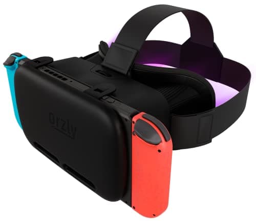 Prix le plus bas en 30 jours | Casque Orzly VR conçu pour la console Nintendo Switch et Switch OLED avec objectif réglable pour...