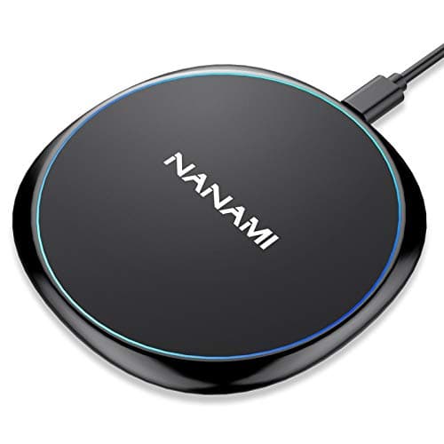 Fast Wireless Charger, NANAMI 15W Max Charging Pad for iPhone 17/16/15 Pro Max/14/13/12 Mini/11/XR/XS/X/8, Fast Charge for Samsung Galaxy...