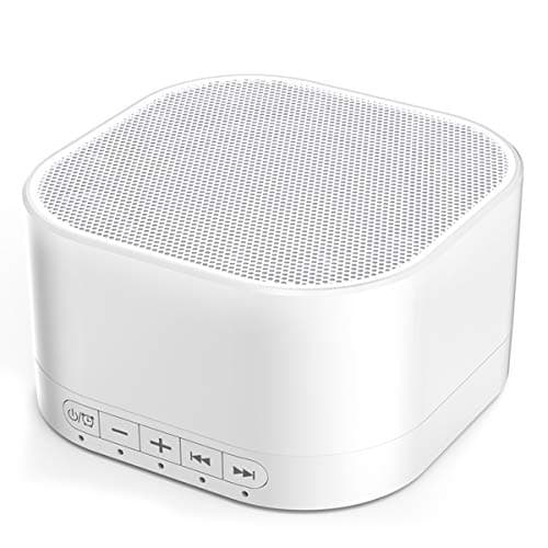 Magicteam Sleep Sound White Noise Machine with 20 Natural Soothing Sounds and Memory Function 32 Levels of Volume Powered by AC or USB and Sleep...