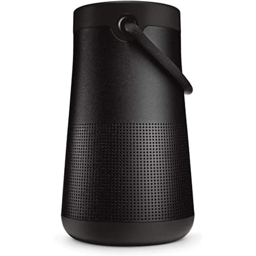 Bose SoundLink Revolve+ (Series II) Portable Bluetooth Speaker - Wireless Water-Resistant Speaker with Long-Lasting Battery and Handle, Black