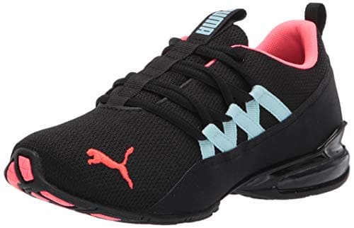 PUMA Womens Riaze Prowl Cross Trainer, Black-Ignite Pink-Aquamarine, 12
