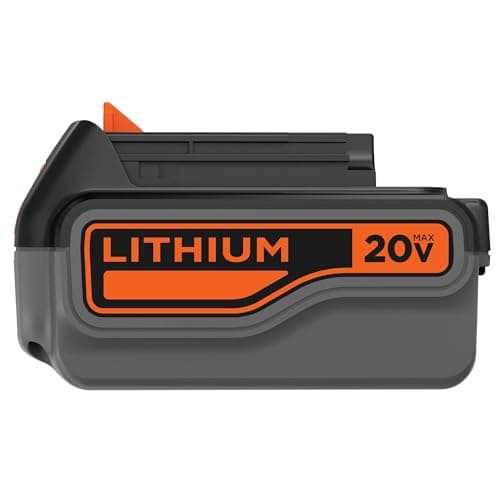 Black+Decker 20V Battery, 4.0 Ah Lithium-Ion Battery Pack, 20-Volt (LB2X4020-OPE)