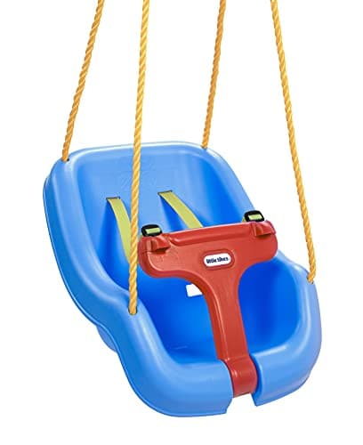 Little Tikes 2 -in- 1 Snug 'n Secure Grow With Me Swing - Blue