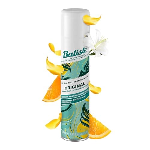 Batiste Dry Shampoo Spray Original, Instantly Refresh Hair, Absorbs Oil & Grease, Waterless Shampoo for Added Hair Texture and Volume, Paraben &...