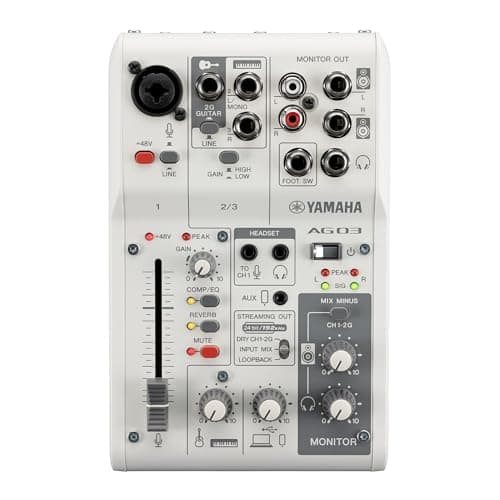 Yamaha AG03MK2 White