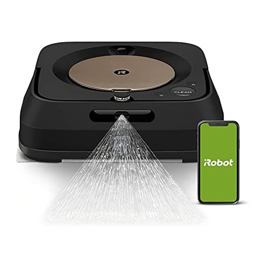 iRobot Braava Jet m6 (6012) Robot Mop – Wi-Fi Connected, Precision Jet Spray, Smart Mapping, Works with Alexa, Ideal for Multiple Rooms, Recharges...
