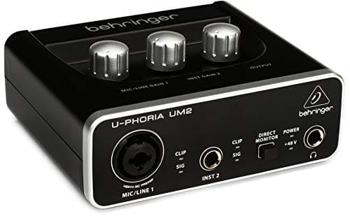 Behringer - Interface audio USB U-PHORIA UM2