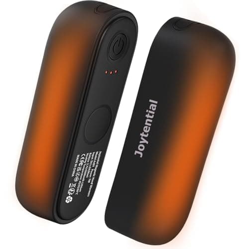 Joytential Hand Warmers Rechargeable, 2 in 1 Magnetic Electric Handwarmer 10000mAh, Portable USB Hand Warmers, Heat Instant, 3 Levels Handwarmer...