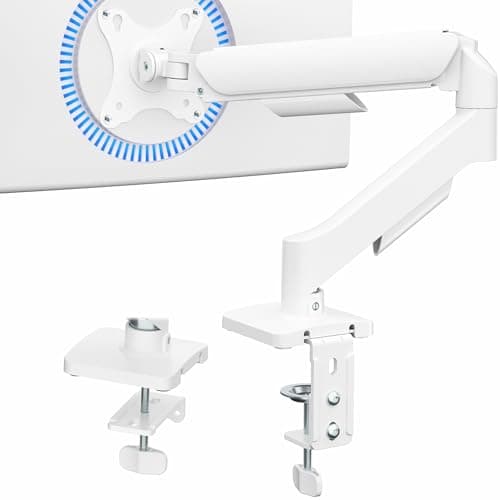 VIVO Single Monitor Stand, Fully Adjustable Arm for 17 to 32 inch Screen, Mechanical Articulating Desk Mount, Gaming and Office Setups, VESA 75x75,...