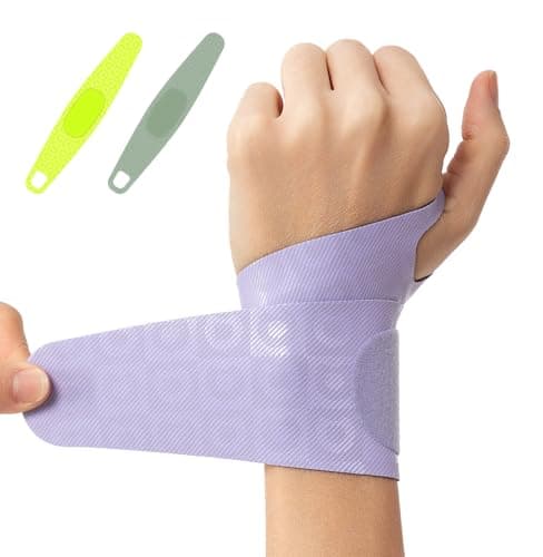 Adjustable Wrist Brace for Pain Relief, Carpal Tunnel & Tendonitis Support – Ergonomic Compression, Anti-Slip Design, Fits Left & Right Hand, Ideal...