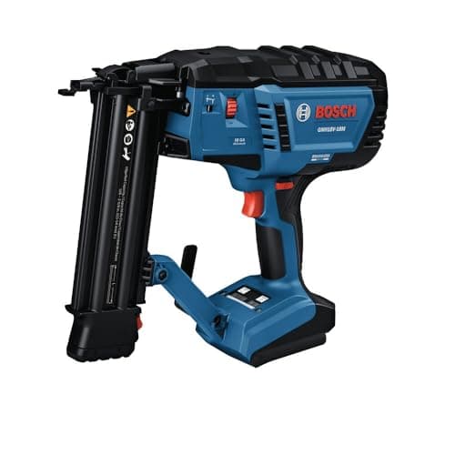 BOSCH GNH18V-18MN 18V Brushless 18-Gauge Brad Nailer - Cordless Power, Fastens up to 2,000 Nails per Charge, One-Handed Activation, Tool-Free Jam...