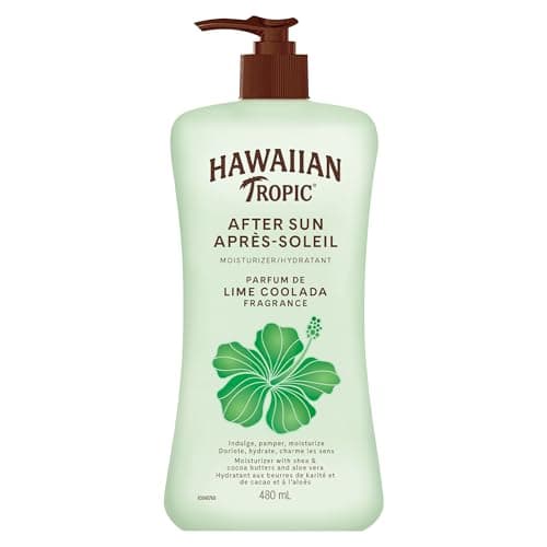 Hawaiian Tropic Lime Coolada After Sun Lotion, 480mL | After Sun Care, Daily Moisturizing Lotion, Body Lotion, Aloe, Cocoa Butter Lotion, Shea...