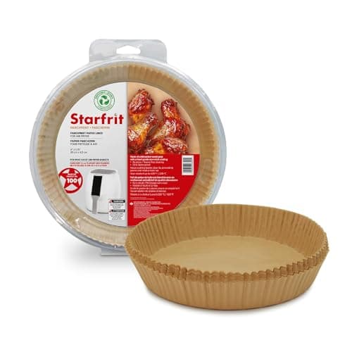Starfrit Air Fryer Liners, 100Pcs Disposable Parchment Liners, Round
