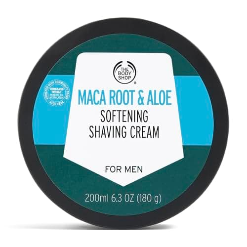 The Body Shop Maca Root & Aloe Softening Shaving Cream For Men, 200ml