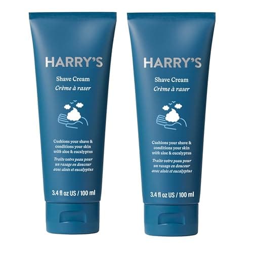 Harry's Shave Cream - Soothing Shave Cream for Men with Eucalyptus - Conditioning & Hydrating - Dermatologist-Tested - Gentle on Sensitive Skin -...