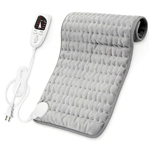 Cuplu 30"x16" Extra Large Electric Heating Pad - 6 Adjustable Temperature Settings - Auto Shut Off, Heating pads electric for Shoulders, Neck,...