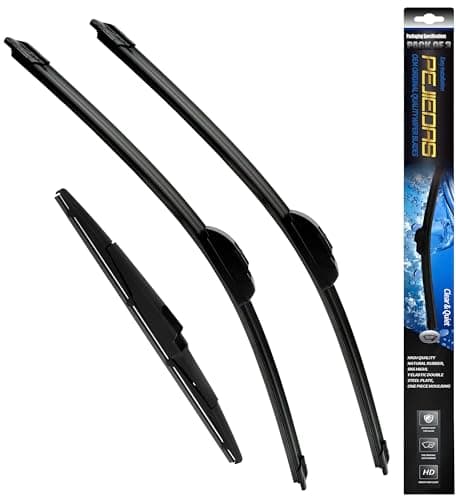 PEJIEDAS 26" 14" 13" Windshield Wiper Blades Replacement for Hyundai Santa Fe 2013 2014 2015 2016 2017 2018 Hyundai Santa Fe Sport XL Premium All...