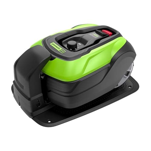 Greenworks 24V 4Ah OPTIMOW 1/2 Acre High Cut - 50H Robotic Lawn Mower, Green