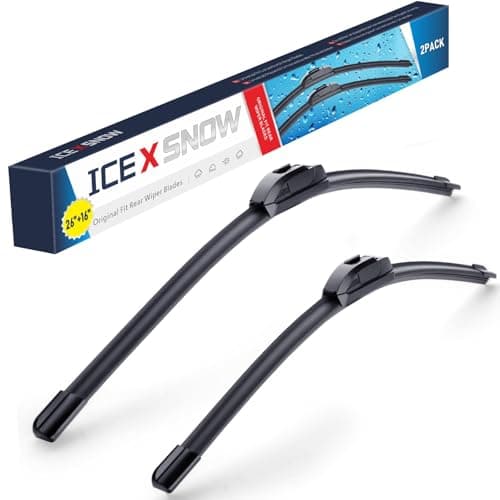26" 16" Wiper Blades Fit for Hyundai Tucson 2020-2016 Elantra 20-17 Kona 23-18 Toyota Corolla 2019-2009 RAV4 2023-2013 Honda Accord 2018-2012 CRV...