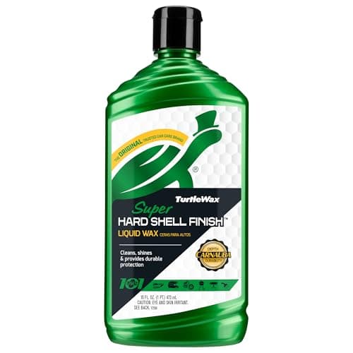 Turtle Wax T-123R Super Hard Shell Liquid Car Wax - 16 oz.