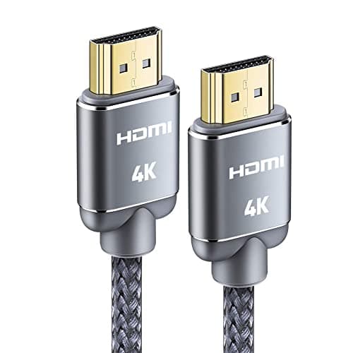 HDMI Cable 6.6feet(2meter), 4K HDMI Lead-Snowkids HDMI Cable 4K@60Hz, 3D Support, Ethernet Function, Video 4K UHD 2160p, HD 1080p, 3D - (for Fire...