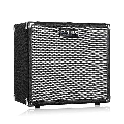TS112 Bass Guitar Amp 30W Electric Guitar Bass Combo Amplifier with Onboard Clean and Distortion Overdrive Dual Tone Switching Practice.