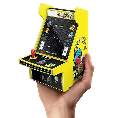 My Arcade Pac-Man Micro Player Pro: 6.75" Handheld Retro Arcade Classics Video Game