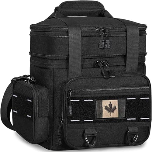 Expandable Tactical Lunch Box, Large Insulated Lunch Cooler Bag Heavy Duty Leakproof Lunch Pail for Men Adults Work Office Outdoor Picnic...