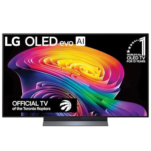LG 48-Inch C6 OLED evo AI 4K Smart TV – α11 AI Processor Gen3, Up to 165Hz Refresh Rate, G-SYNC, FreeSync, Dolby Vision/Atmos, webOS, Alexa...