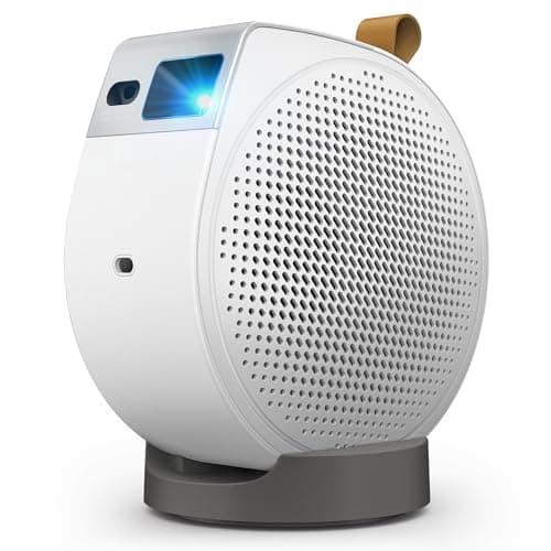 BenQ GV50 | Laser Portable Projector, 500 Lms, Native 1080p, 4K Supported, Ceiling Projection, Tripod Base, Rotating Angle, Google TV, Certified...