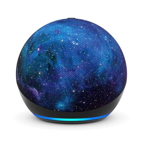 Amazon Echo Dot Kids with Alexa (newest model), Designed for kids, with parental controls, Includes 1 Year of Amazon Kids+, Stardust, with Alexa+...