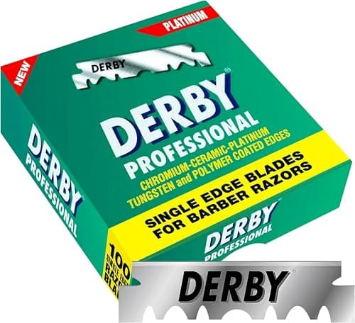 100 Derby Professional Single Edge Razor Blades