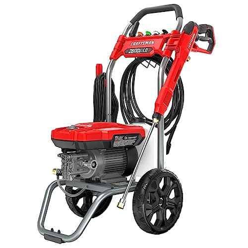 CRAFTSMAN Pressure Washer Electric, 2,800 MAX PSI, 25FT Hose, CETA Certified (CMEPW2800)