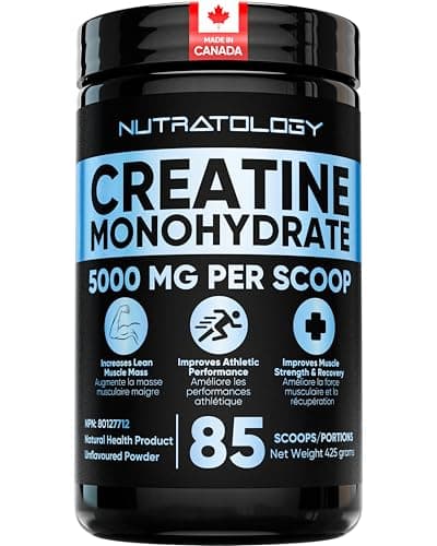 Pure Micronized Creatine Dissolves Easily | Creatine Monohydrate Powder 425g - For Increased Muscle Growth & Performance - Supports Athletic...